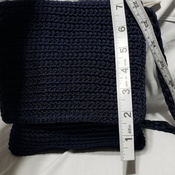 The sak knit crossbody navy blue small bag 👝 - Picture 3 of 9